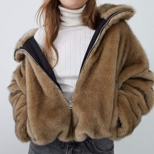 Zara Faux Fur Jacket
